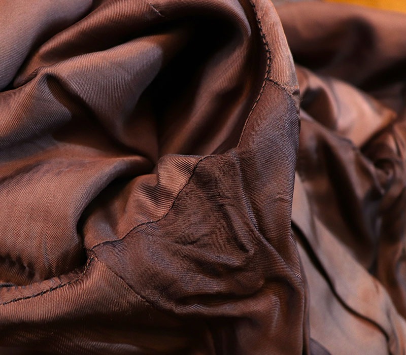 1940s LEATHER JACKET , BALL CHAIN x2 , Size 42