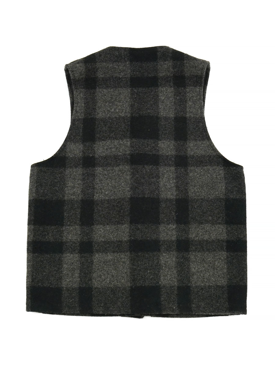 FILSON マッキーノウールベスト CHARCOAL/BLK 実寸(36位) | NEW ITEM