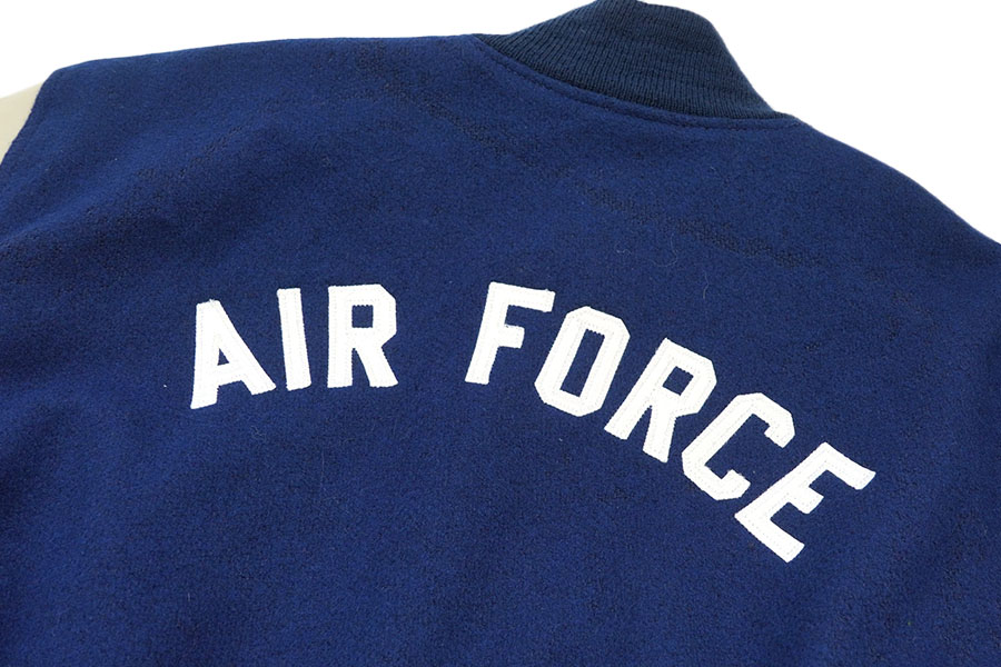 70's チャンピオン ランタグ ''AIR FORCE/COACH'' ウールスタジャン