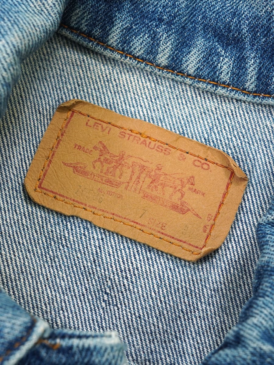 80'S LEVI'S 70506 DENIM JACKET (APPROX.36) MADE IN CANADA