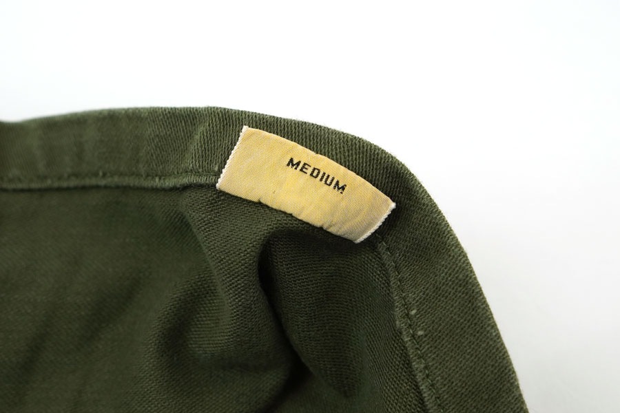 60'S B.V.D. UTILITY SHIRT WITH PATCH (SIZE.MEDIUM)