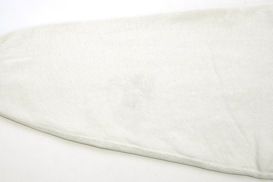 60'S PLAID SWEAT SHIRT WHITE (APPROX.MEDIUM)