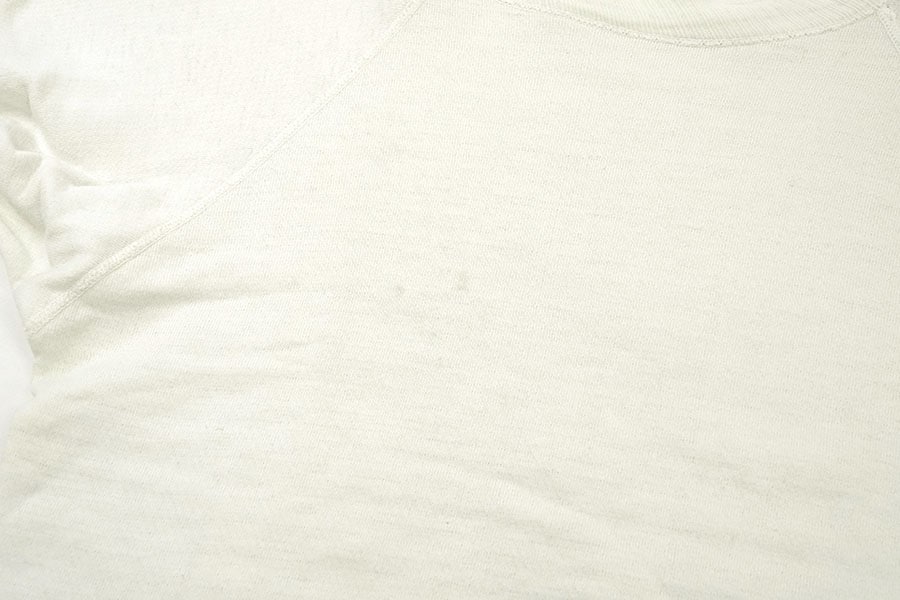 60'S PLAID SWEAT SHIRT WHITE (APPROX.MEDIUM)