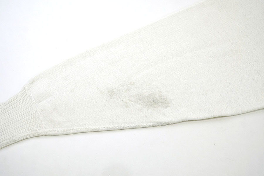60'S PLAID SWEAT SHIRT WHITE (APPROX.MEDIUM)
