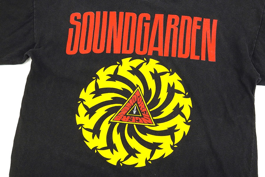 90年代SOUNDGARDEN BADMOTORFINGER Tシャツ 90s Soundgarden Badmotorfinger Classic Style Black Unisex