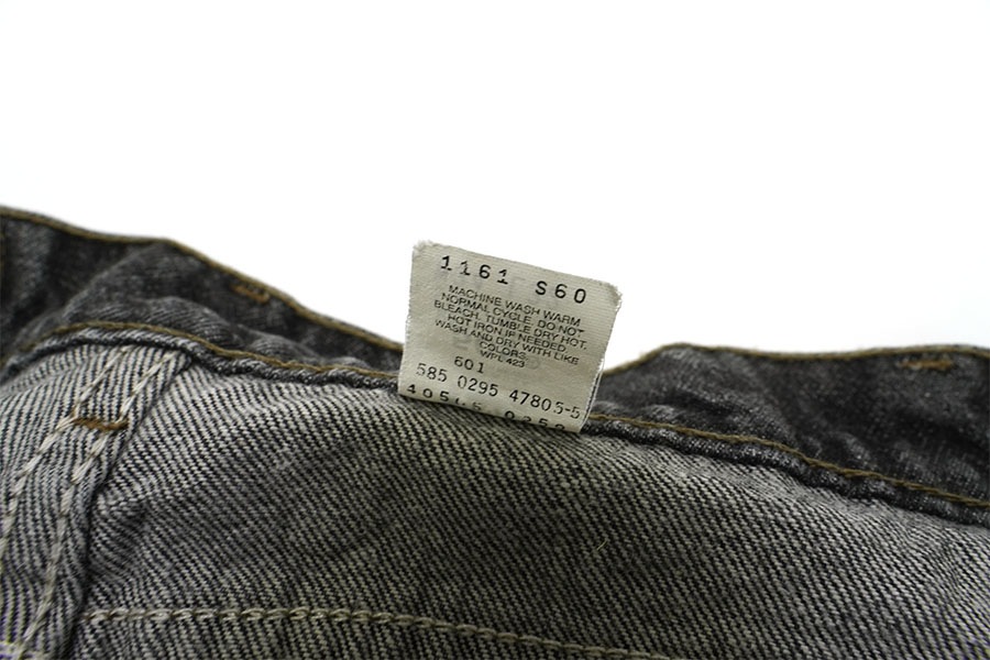 90's Levi's 505 オレンジタブ ブラックデニムパンツ 表記(34x32) USA製