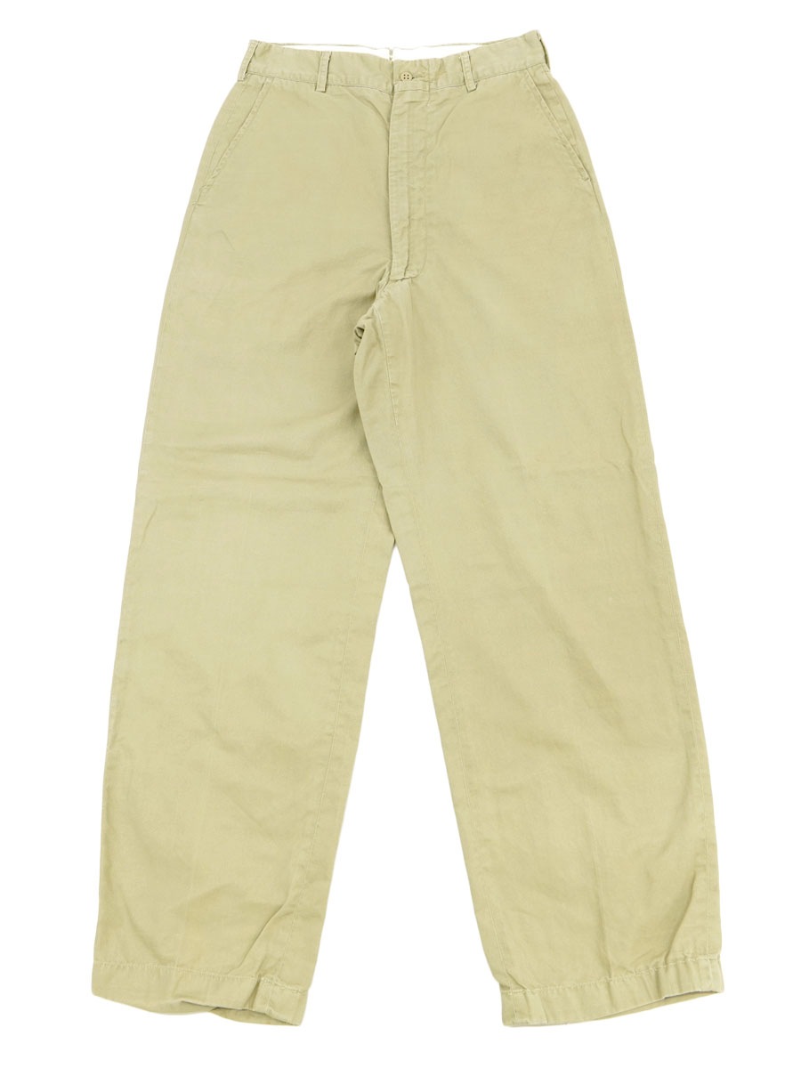 50's USAF チノトラウザーズ ジッパータイプ 実寸(W28 L30) | NEW ITEM