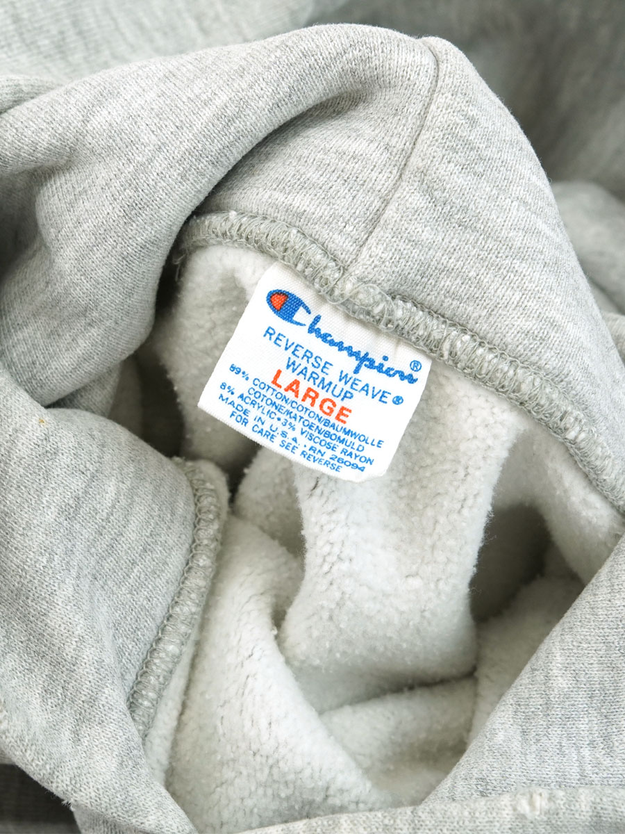 80's プリントタグ チャンピオンRWパーカ ''TEMPLE ATHLETIC