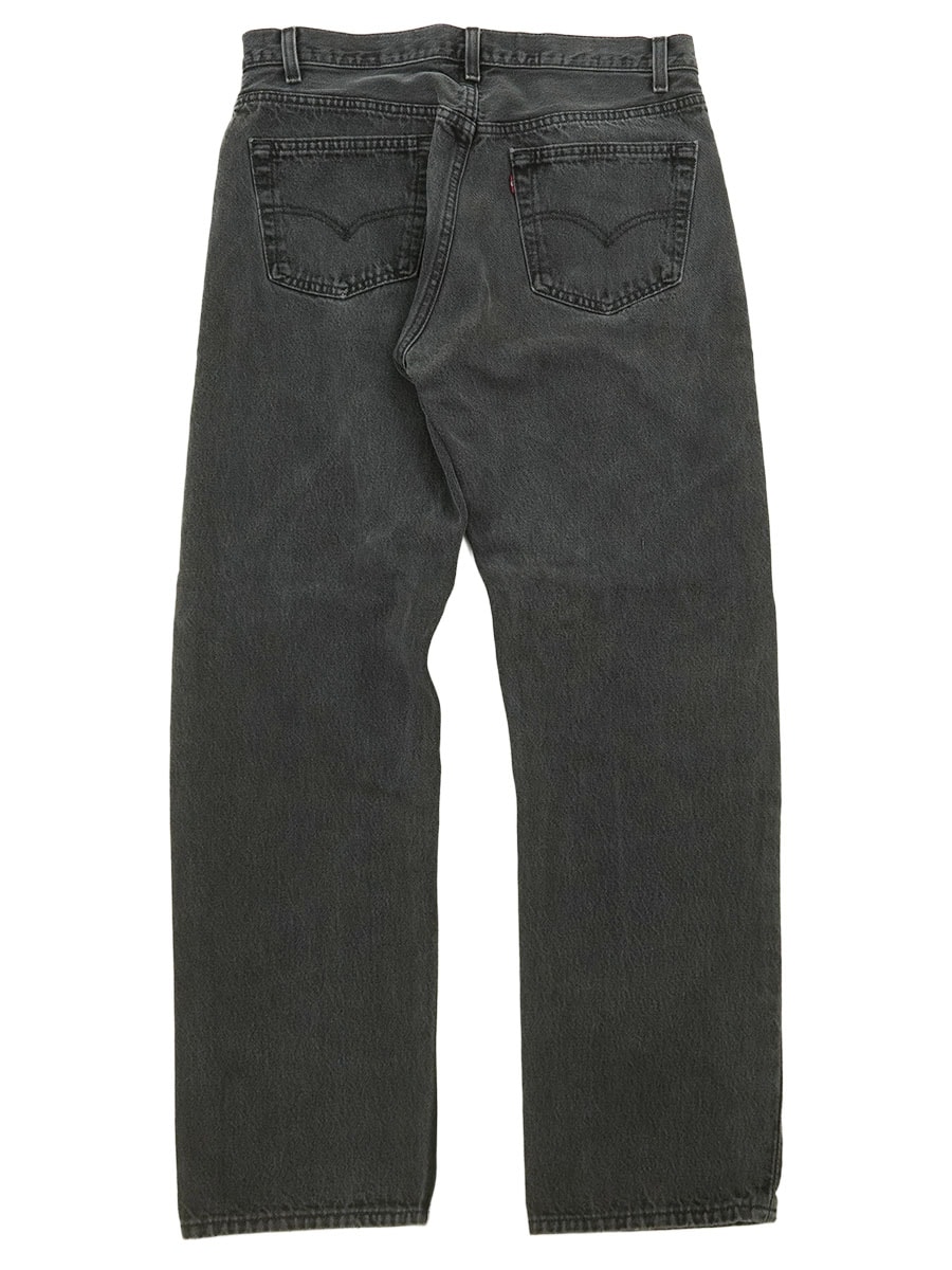 90's LEVI'S 501 ブラックデニムパンツ 表記(W34 L30) USA製