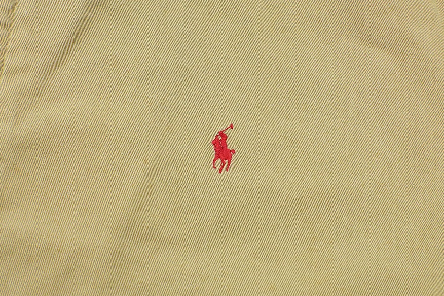 ポロラルフローレン　刺繍ロゴ　カーキ　スウィングトップ　ジャケット　Lサイズ ポロラルフローレン 刺繍ロゴ カーキ スウィングトップ