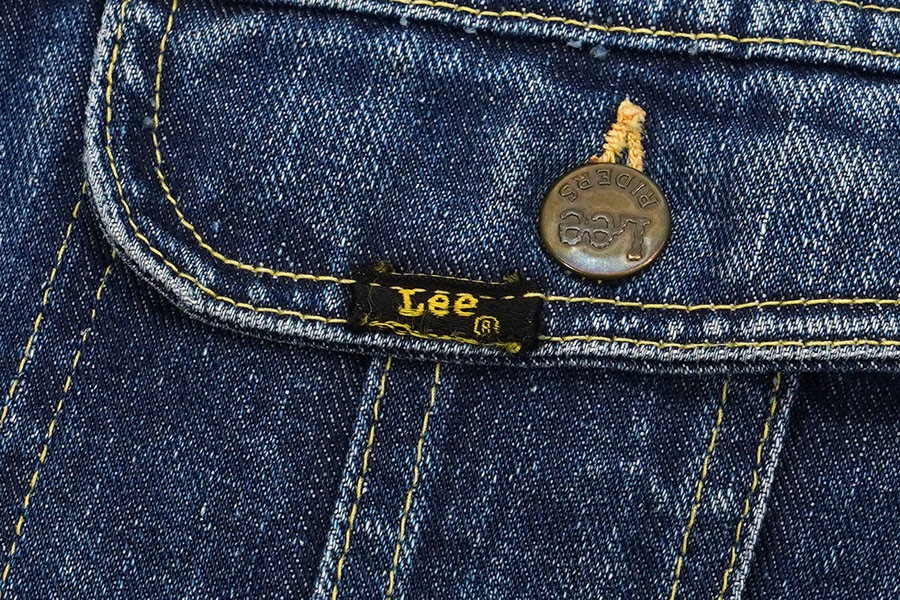 60's Lee 黒タグ 101-J デニムジャケット 良雰囲気 表記(42 LONG