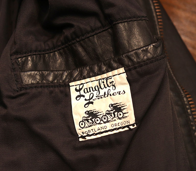 1960s LANGLITZ LEATHERS , Size 38