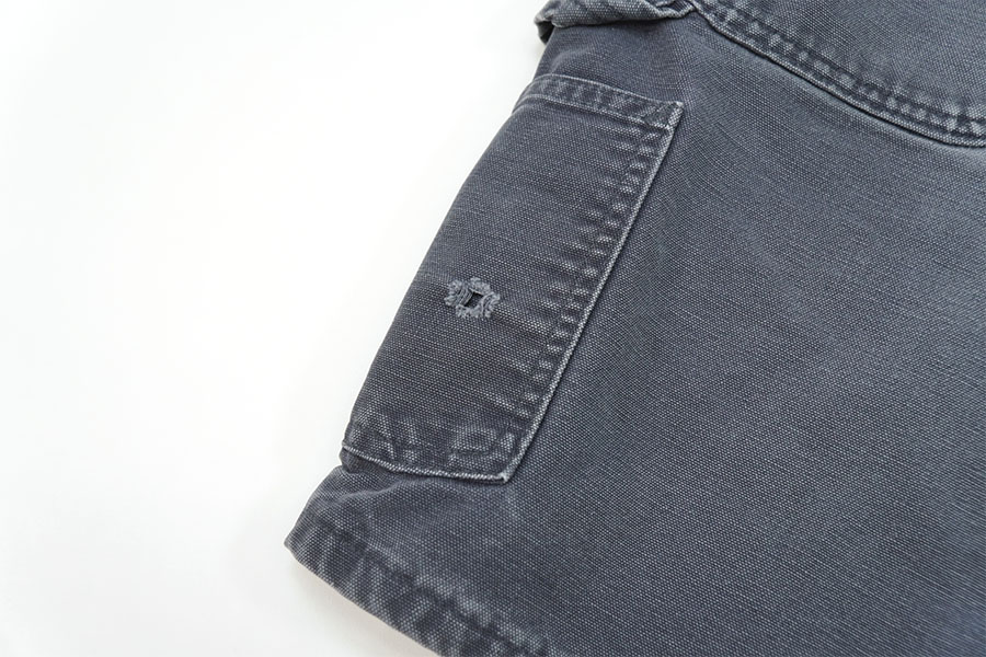 CARHARTT DUCK PAINTER SHORTS FADE NAVY (SIZE.W34)
