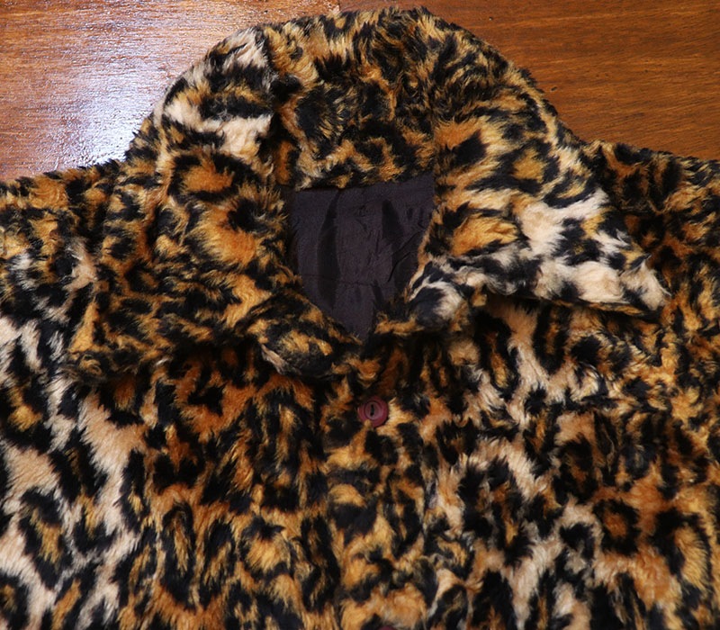 S/S LEOPARD SHIRT , Size ML