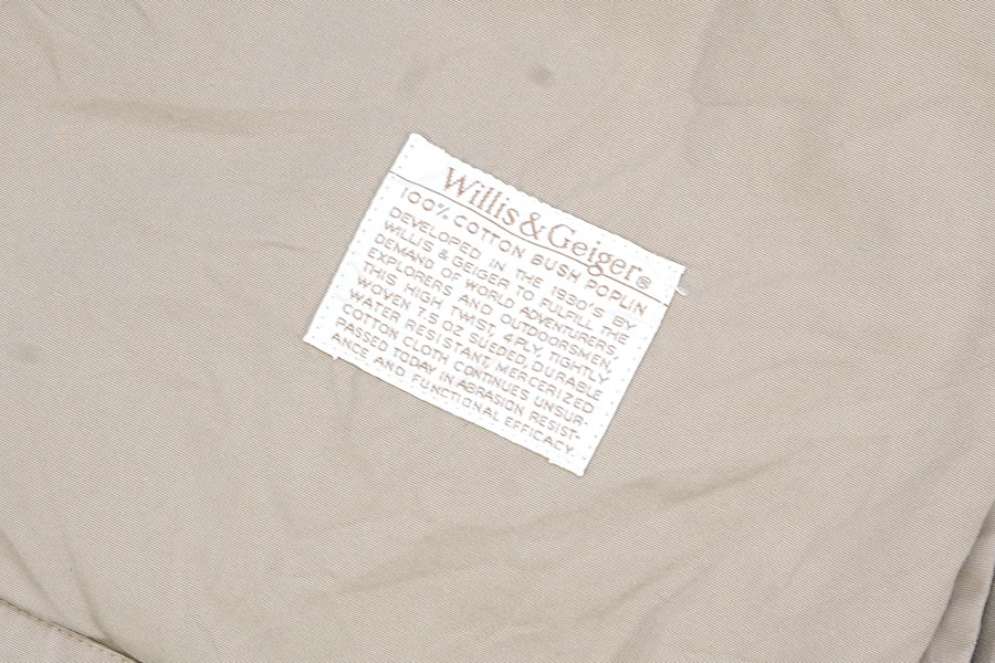 90's～ WILLIS&GEIGER  2way コットン ハンティングジャケット 表記(L)