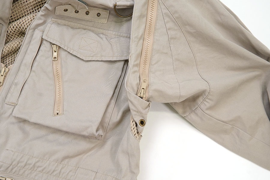 90's～ WILLIS&GEIGER  2way コットン ハンティングジャケット 表記(L)