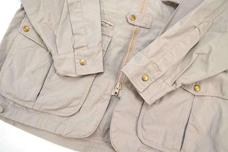 90's～ WILLIS&GEIGER  2way コットン ハンティングジャケット 表記(L)