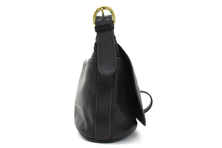 COACHブラックレザーショルダーバッグ COACH レザー ショルダーバッグ ブラック | すべての商品