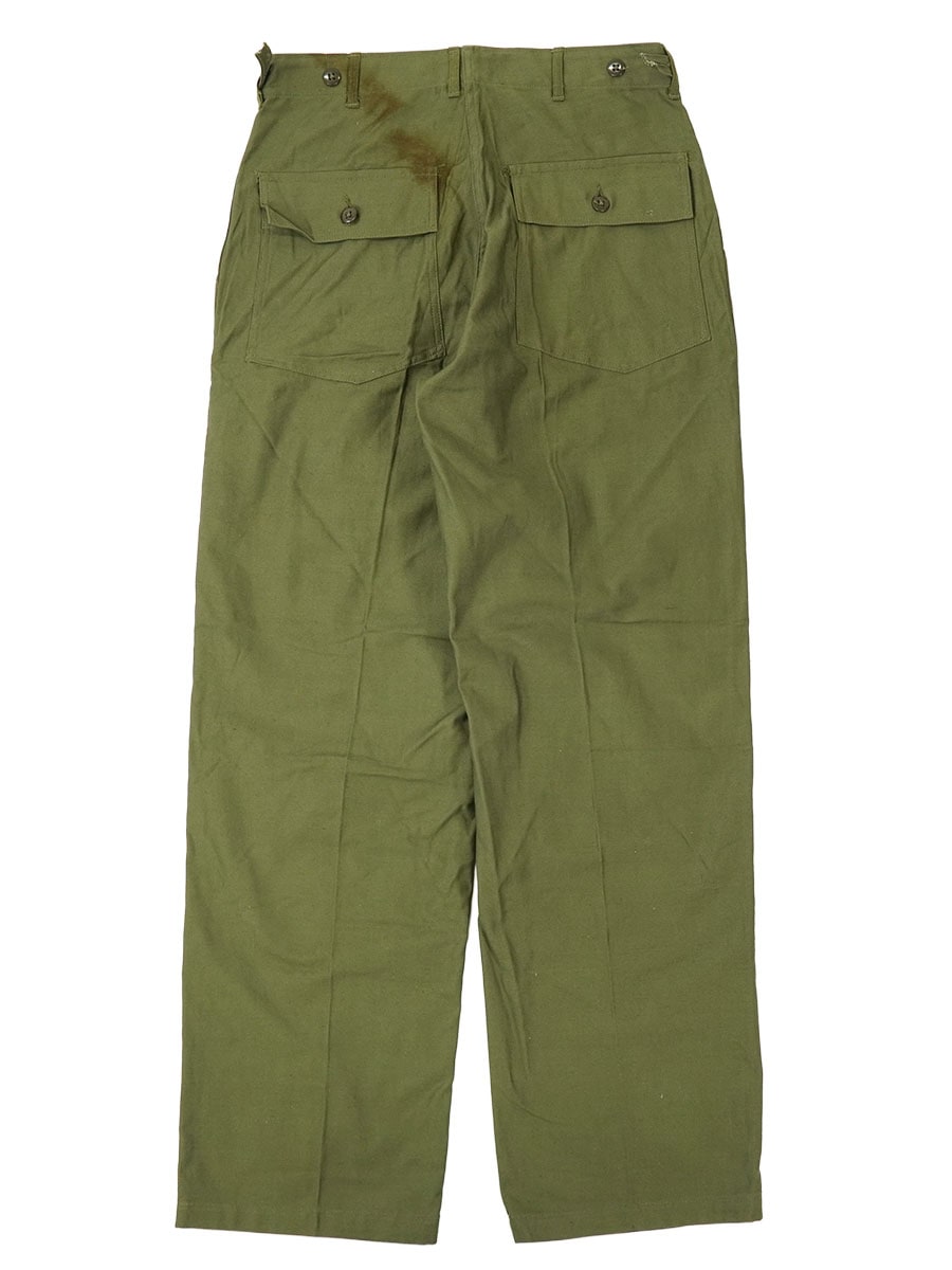 53 U.S.ARMY MIL-T-838B 初期 ベイカーパンツ 表記(MEDIUM) DEAD