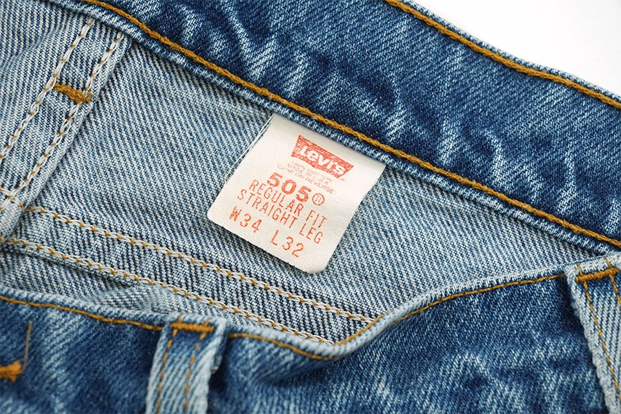 90’s Levi’s 505 W34 L34 USA製 オレンジタブ 90's Levi's 505 オレンジタブ デニムパンツ 良色落ち 表記
