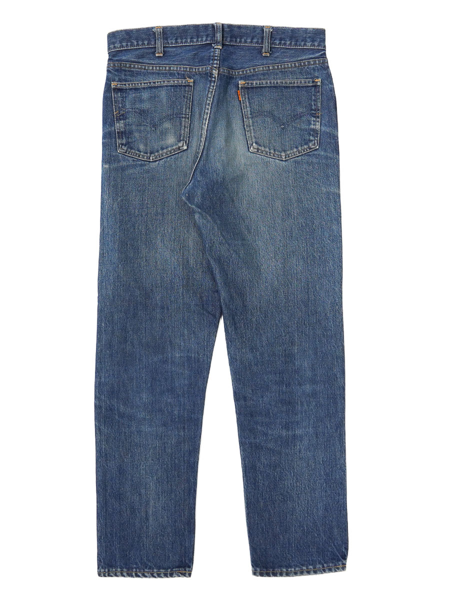 60's Levi's 606 オレンジタブ BIG-E デニムパンツ 良色落ち 実寸(W33