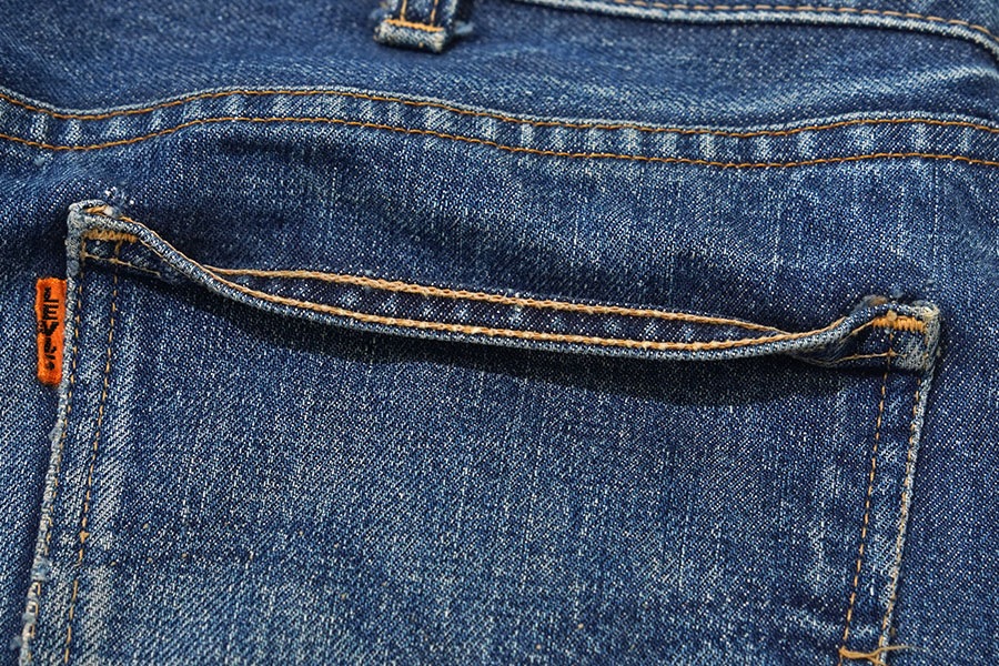 60's Levi's 606 オレンジタブ BIG-E デニムパンツ 良色落ち 実寸(W33