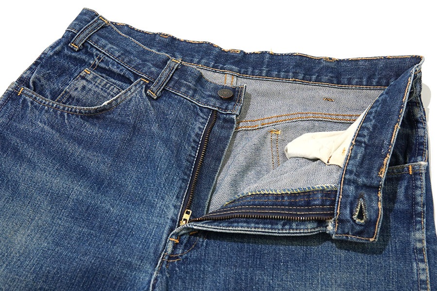 60's Levi's 606 オレンジタブ BIG-E デニムパンツ 良色落ち 実寸(W33