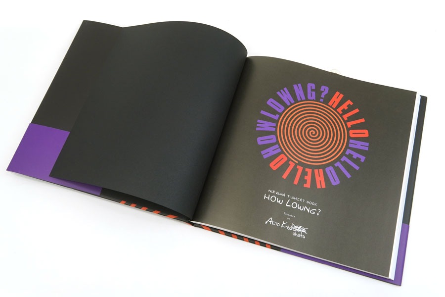 NIRVANA T-SHIRT BOOK HOW LOWNG?