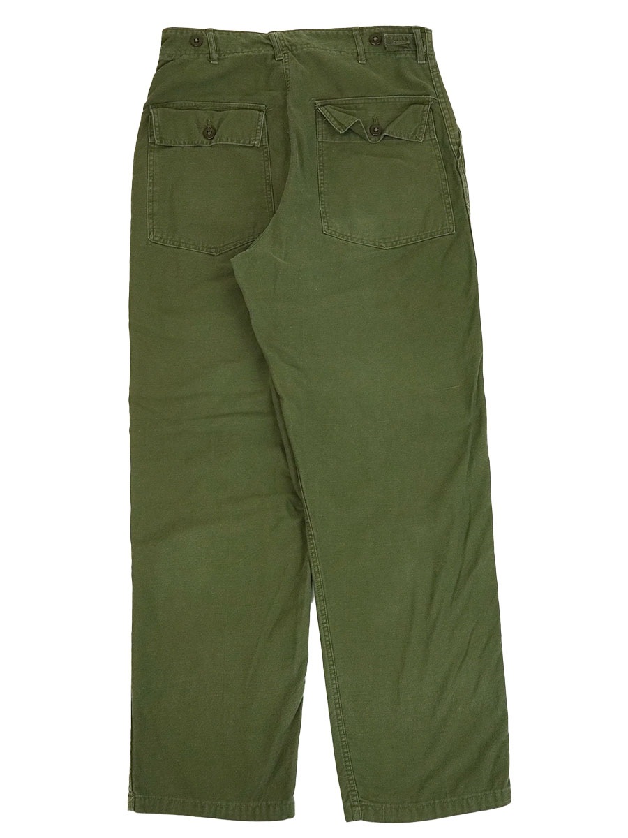 US ARMY 60s 前期 ベイカーパンツ ボタンフライ 60's～ U.S.ARMY ベイカーパンツ ボタンフライ 実寸(34x26位