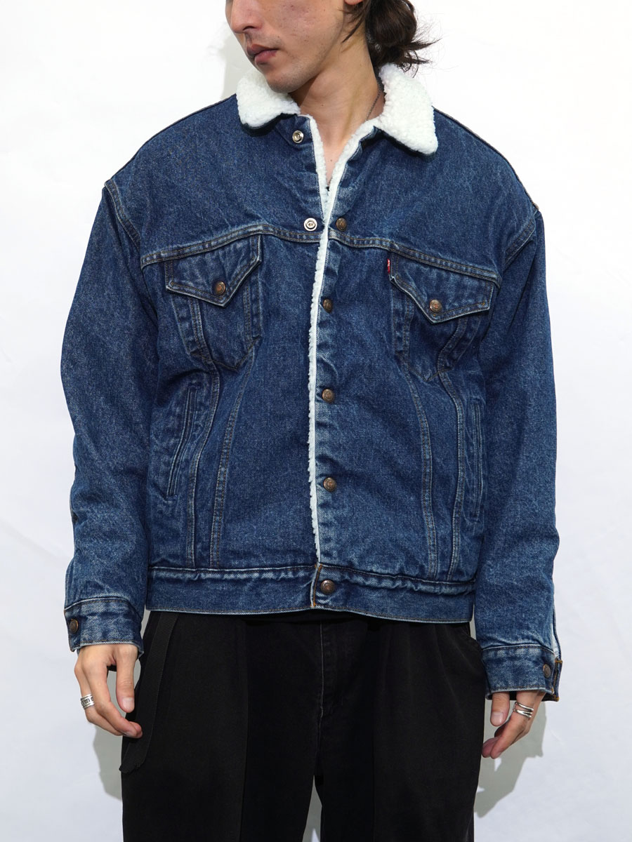 80's Levi's 70609 デニムボアジャケット 表記(M) USA製 | すべての