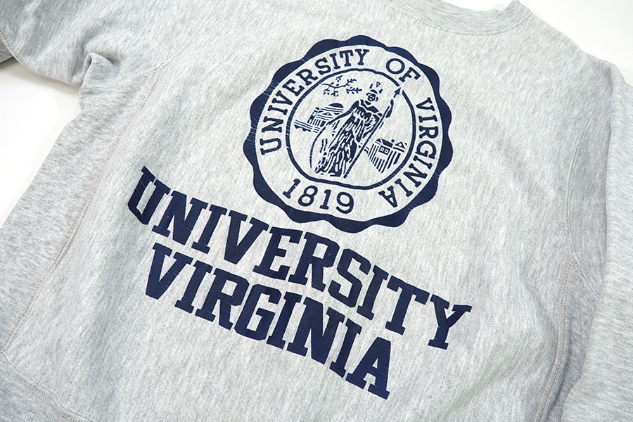 80'S CHAMPION REVERSE WEAVE ''UNIVERSITY VIRGINIA'' (SIZE.MEDIUM