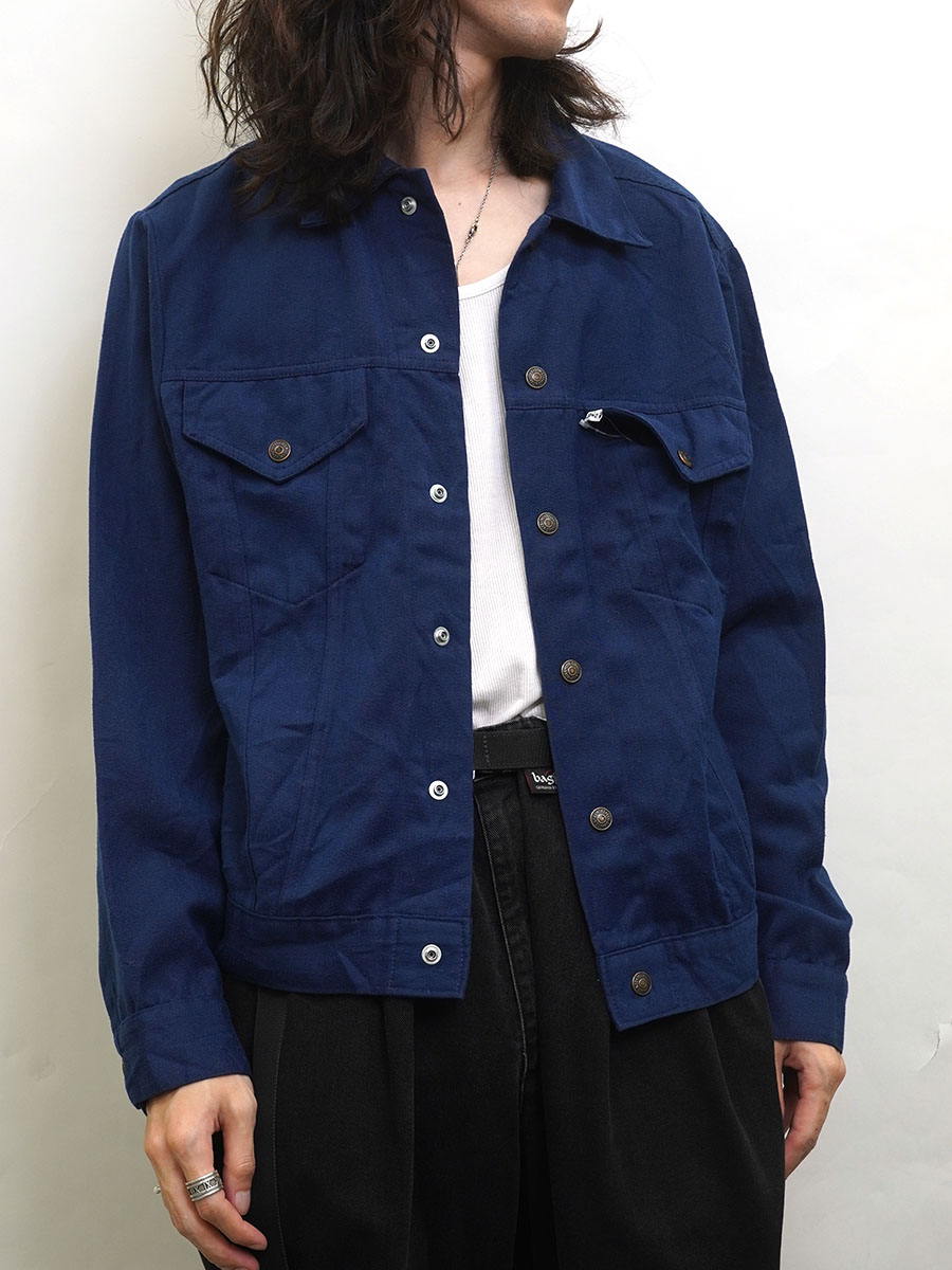 70's Levi's 70505 3rd型 モールスキンジャケット ネイビー 表記