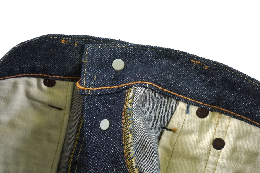 50's Levi's 501XX Leather Patch 表記(32ｘ32) DEAD