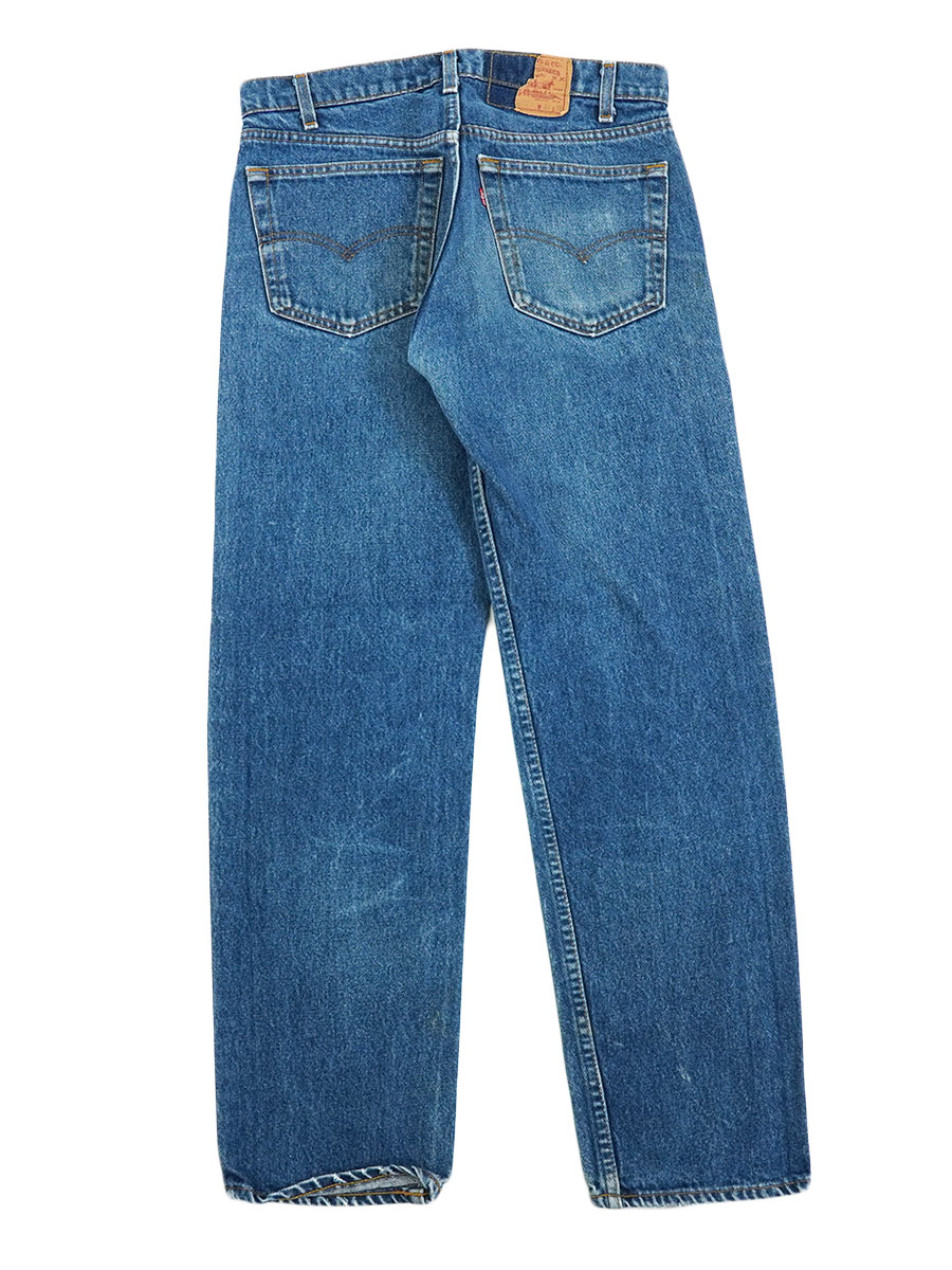 【関税込み】Levi's ブルー 80's マムジーンズ 80S マムジーンズ ダークインディゴ TOUGH COOKIE｜リーバイス