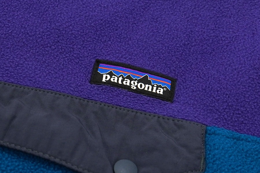15's パタゴニア シンチラスナップTプルオーバー アンダーウォーターブルー/パープル 表記(L)