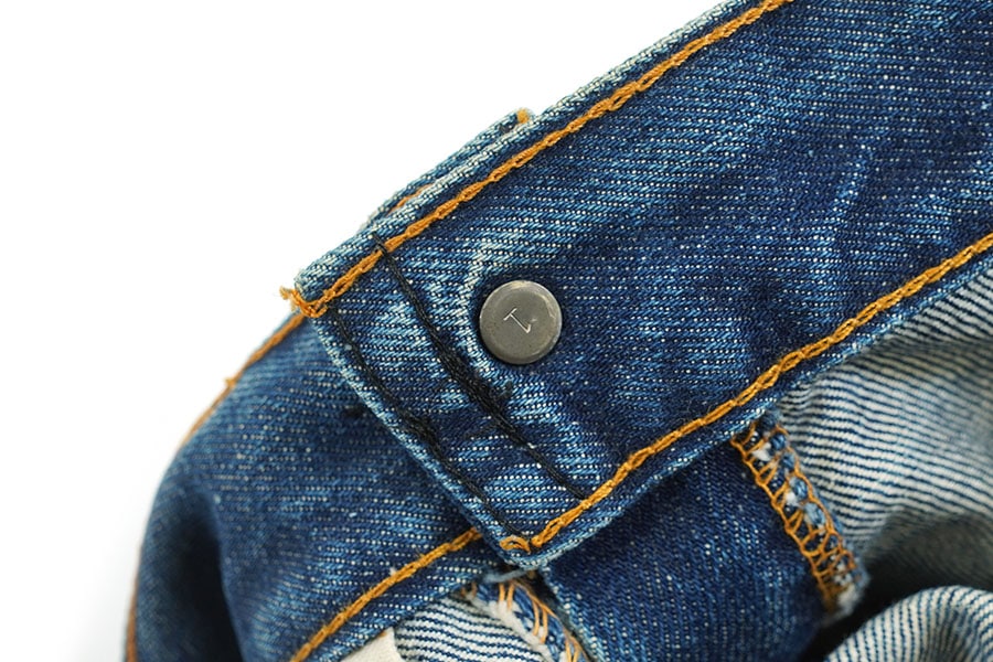 60's Levi's 606 オレンジタブ BIG-E デニムパンツ 良雰囲気 実寸