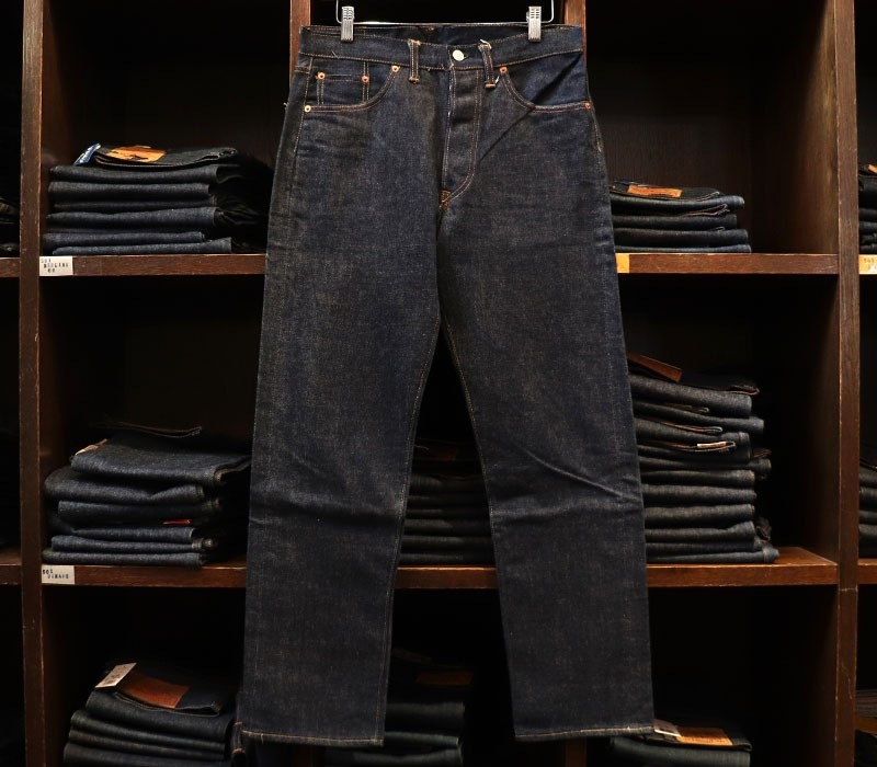 1960s LEVIS 501E WAIST SINGLE , NO WASH , Size W31 L30