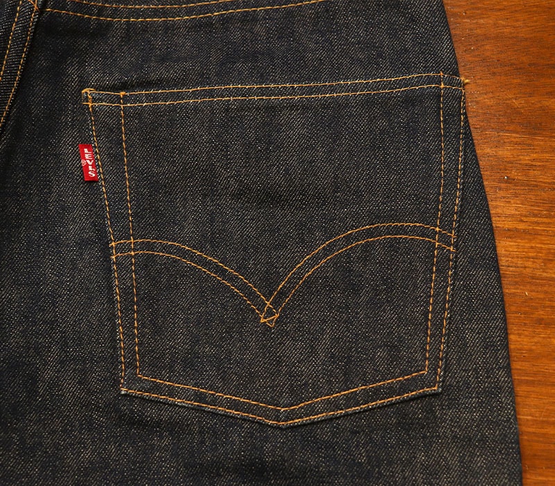1960s LEVIS 501E WAIST SINGLE , NO WASH , Size W31 L30