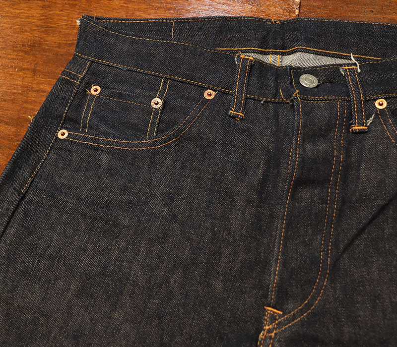 1960s LEVIS 501E WAIST SINGLE , NO WASH , Size W31 L30