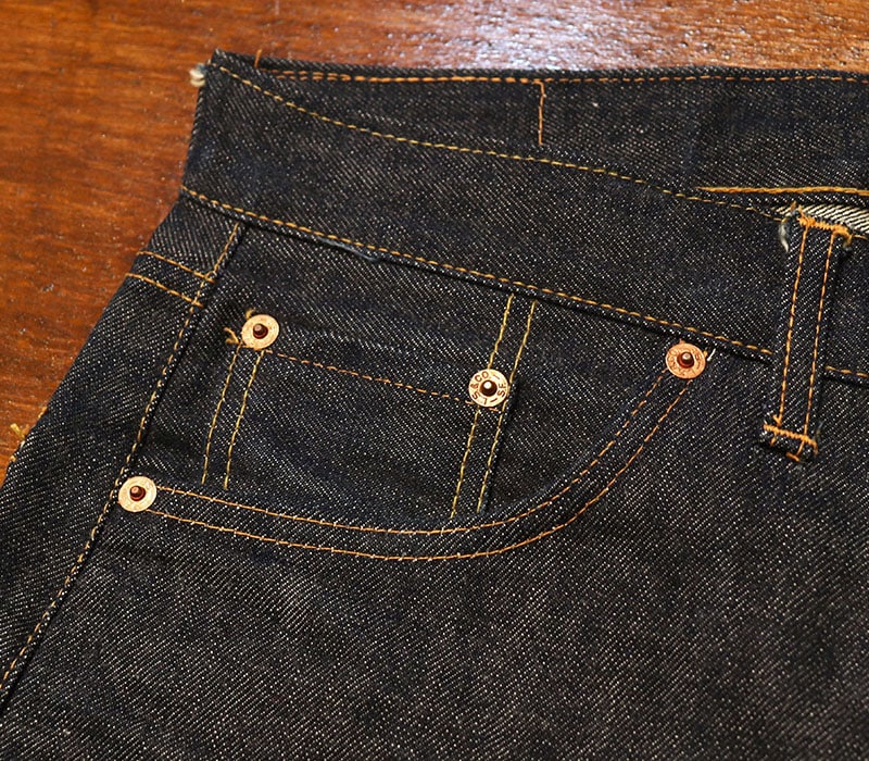 1960s LEVIS 501E WAIST SINGLE , NO WASH , Size W31 L30