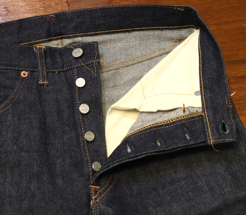 1960s LEVIS 501E WAIST SINGLE , NO WASH , Size W31 L30