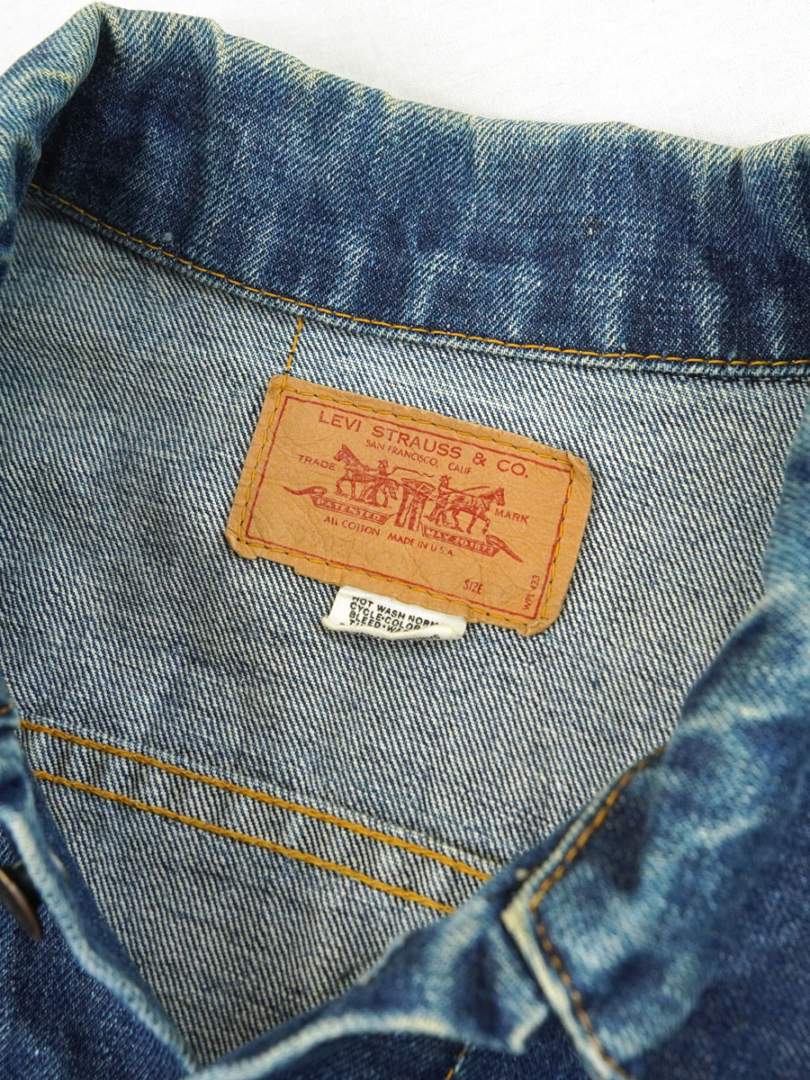 60's Levi's 70505 BIG-E デニムジャケット 良雰囲気 表記(46) | SOLD