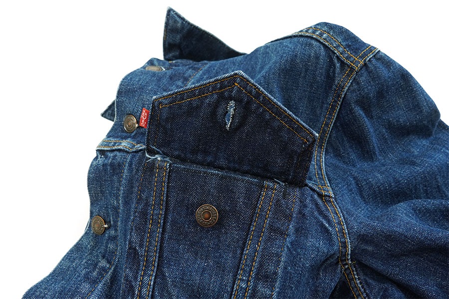70's Levi's 70505 スモールe デニムジャケット 良雰囲気 表記(44