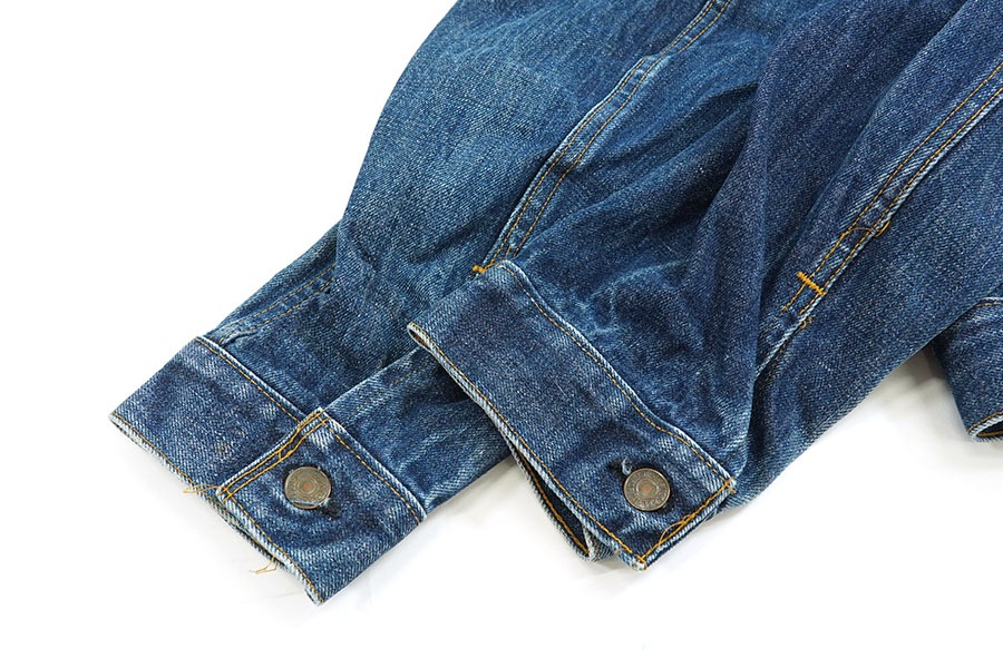 W*B様 70's Levi's 70505 スモールe デニムジャケット 良雰 70's Levi's 70505 スモールe デニムジャケット 良雰囲気 実寸(48位
