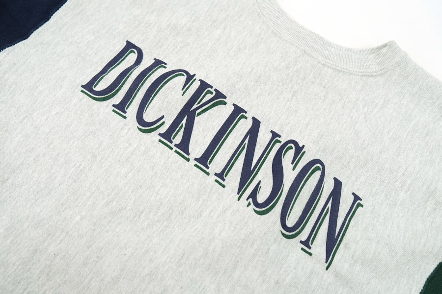90'S CHAMPION REVERSE WEAVE ''DICKINSON'' MULTI COLOR (SIZE.X LARGE) MADE IN USA