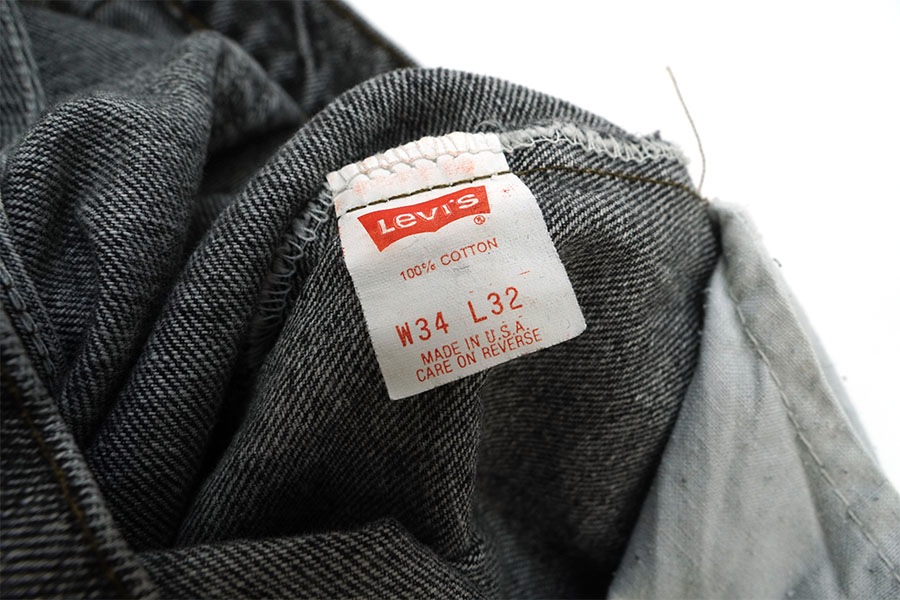 90's Levi's 506 ブラックデニムパンツ 表記(34x32) USA製 | すべての