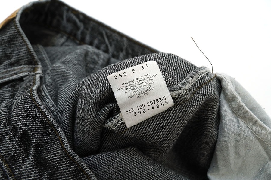 90's Levi's 506 ブラックデニムパンツ 表記(34x32) USA製 | すべての