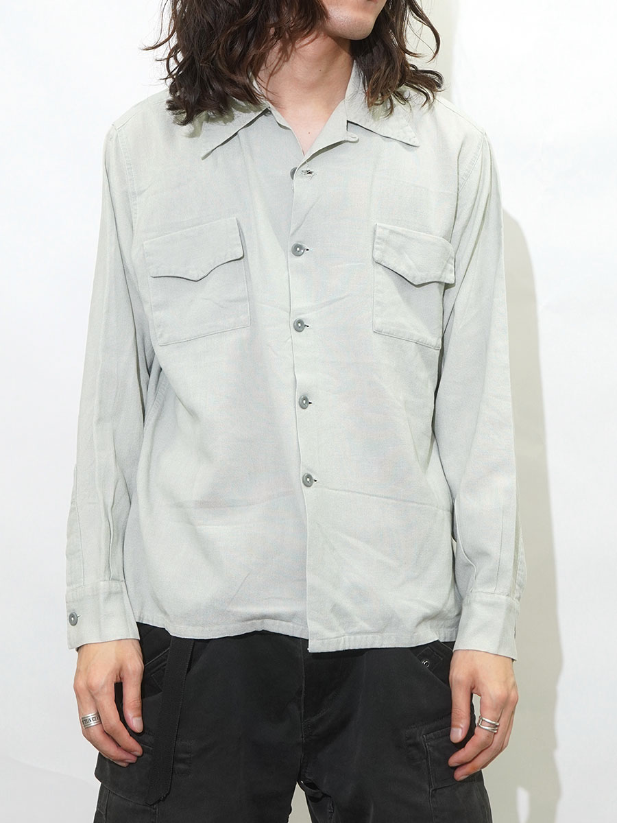 60's Duke of Hollywood ループカラー レーヨン シャツ 表記(L) | NEW