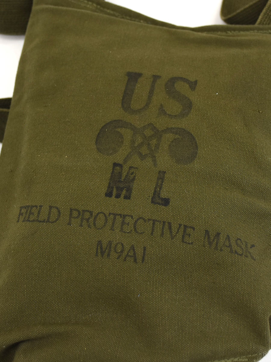 50's～ U.S.MILITARY FIELD PROTECTIVE MASK M9A1 ガスマスク