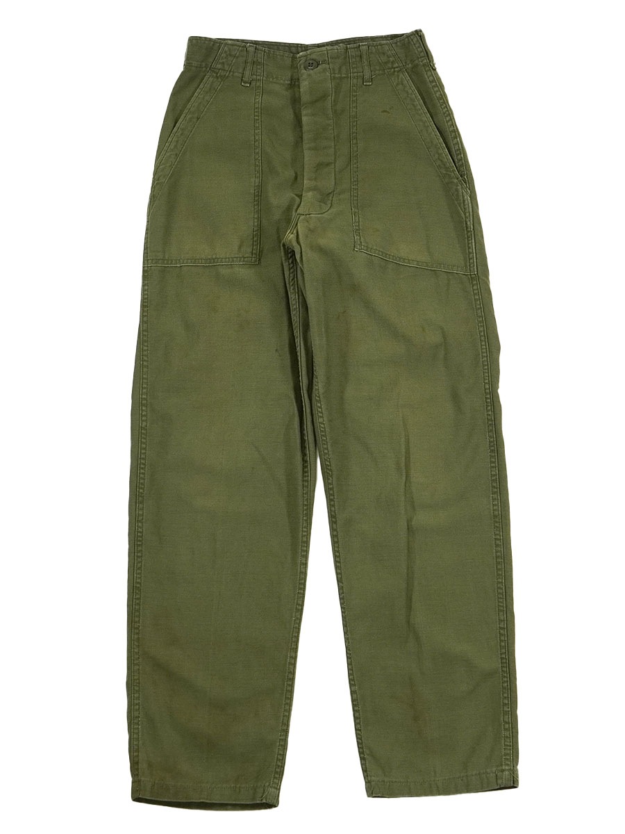 60's～ U.S.ARMY ベイカーパンツ ボタンフライ 表記(30x31